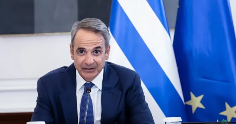 Ο Μητσοτάκης σε γεύμα με τον μεγιστάνα Ρούπερτ Μέρντοχ