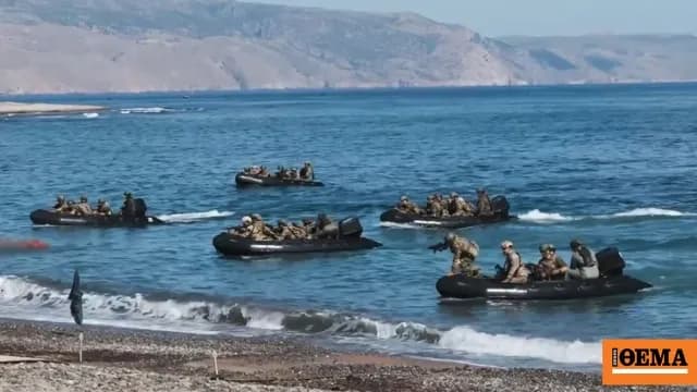 Η διακλαδική άσκηση «Medusa 15» ολοκληρώθηκε στην Κρήτη