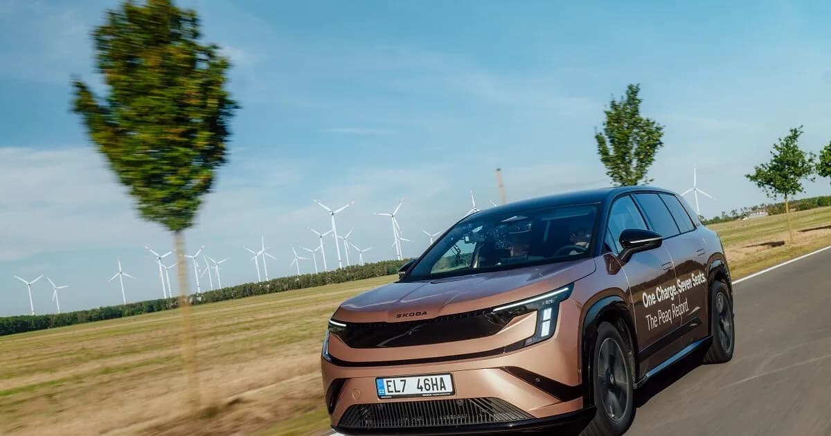 Το Skoda Peaq έσπασε ρεκόρ αυτονομίας με μία φόρτιση