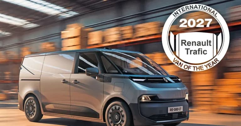 Το Renault Trafic E-Tech Electric «Van της Χρονιάς 2027»