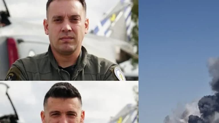 Πένθος στην Πολεμική Αεροπορία για τους πιλότους του Phantom