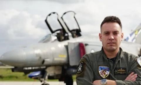 Θλίψη στα Πράμαντα για τον σμηναγό Δημήτρη Πέτρου