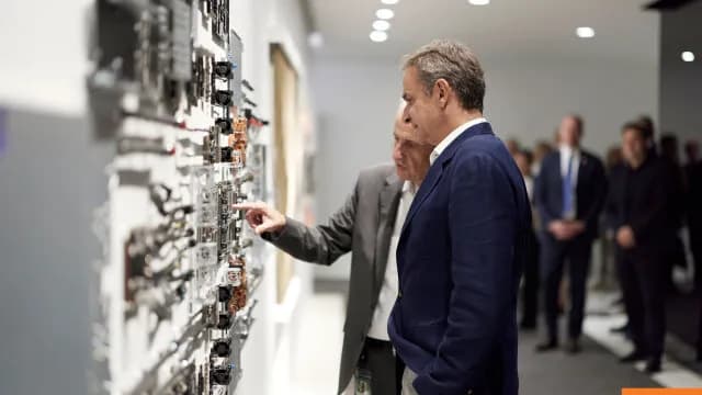 Ο Μητσοτάκης στη Nvidia και τη Sequoia στην Καλιφόρνια