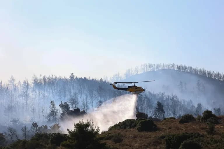 Η Αττική και η Εύβοια σε πολύ υψηλό κίνδυνο πυρκαγιάς