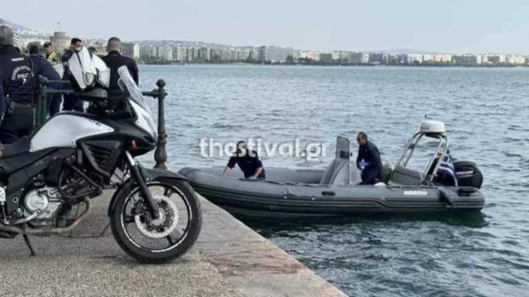 Άνδρας ανασύρθηκε νεκρός από τον Θερμαϊκό στη Θεσσαλονίκη