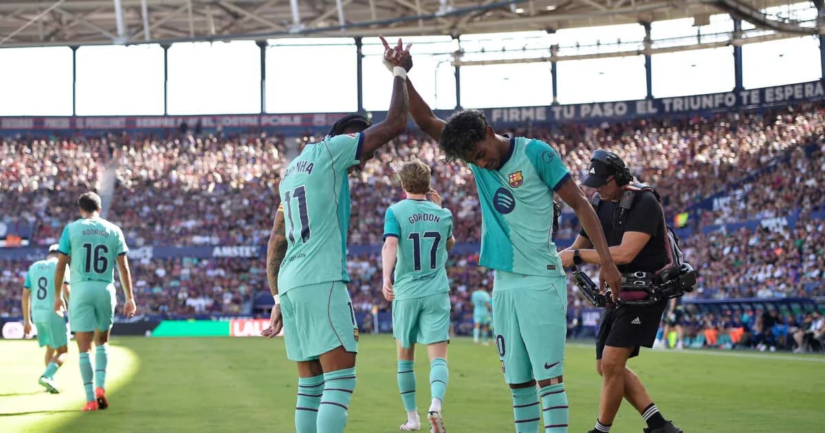 Η Μπαρτσελόνα 4-2 τη Λεβάντε και έκανε το 5 στα 5