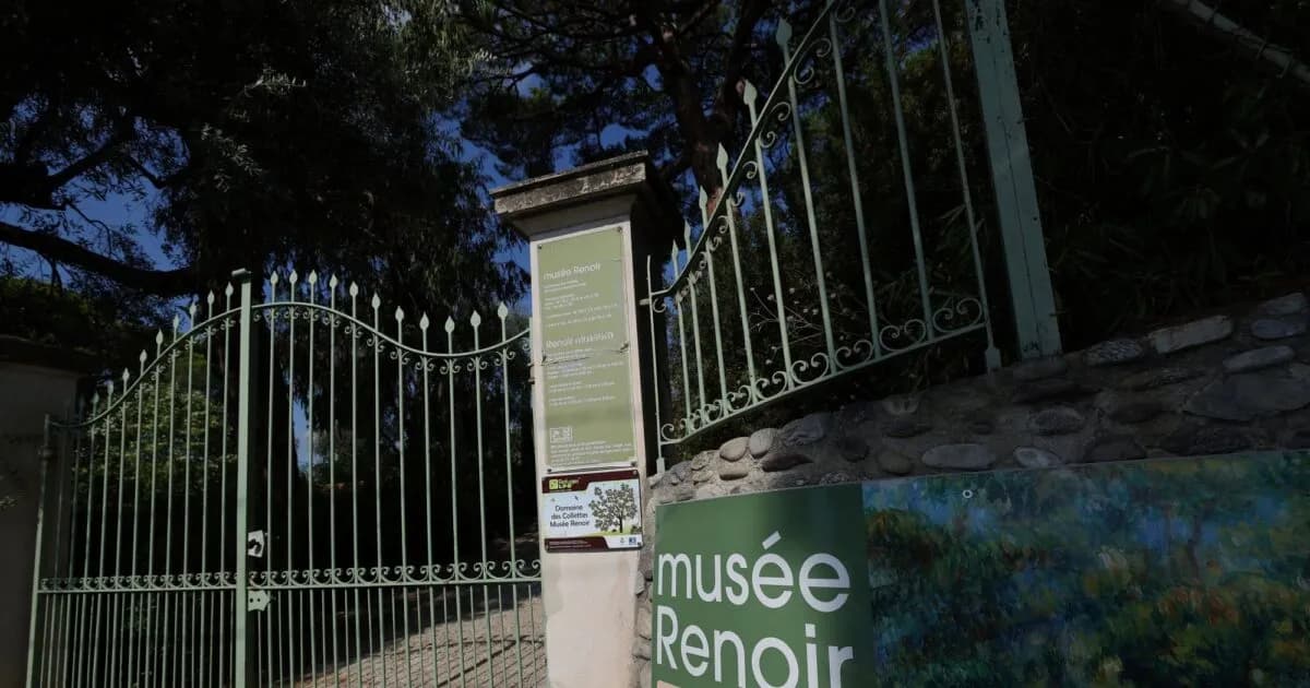 Κλοπή πινάκων στο Μουσείο Ρενουάρ στη Γαλλική Ριβιέρα