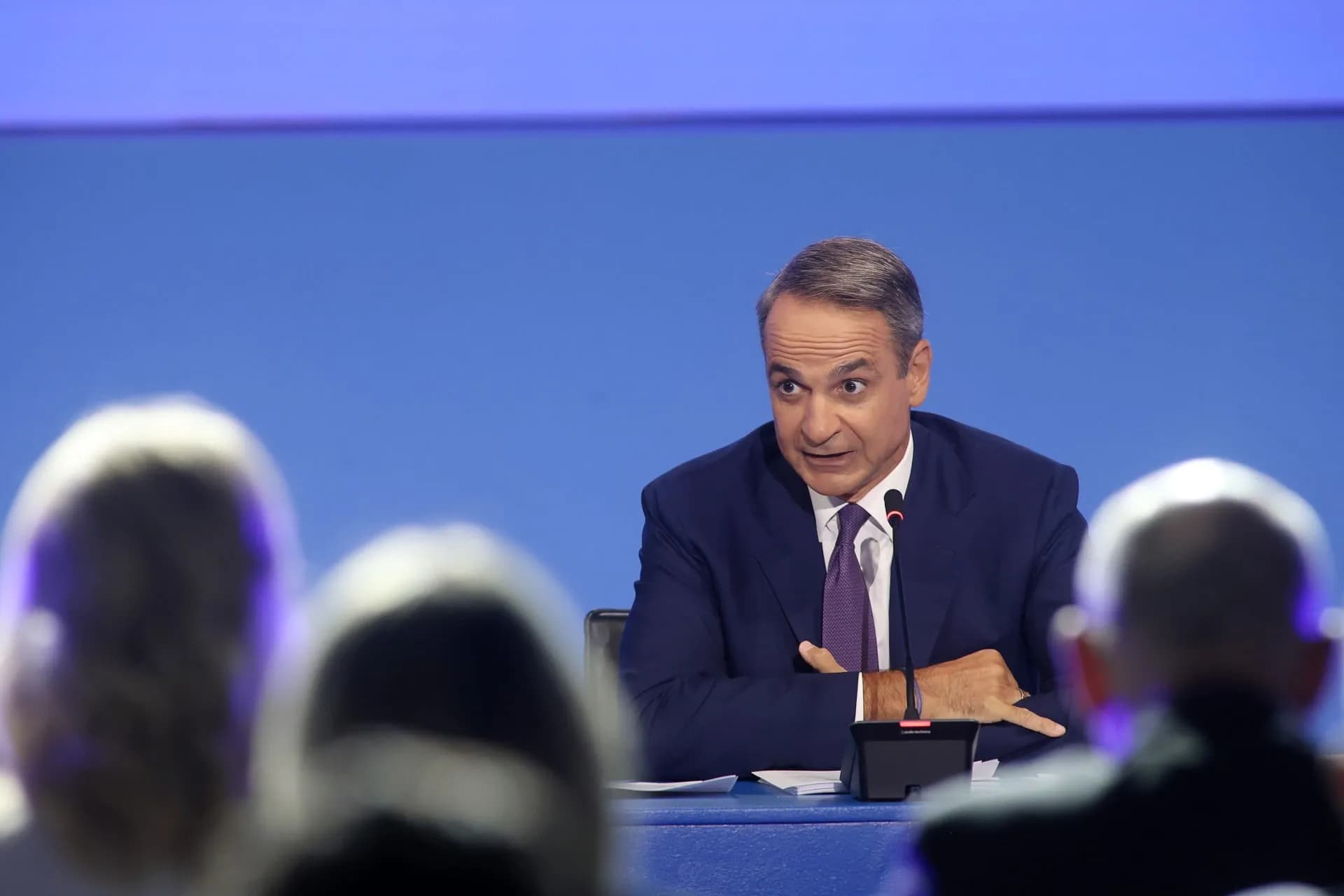 Ο Μητσοτάκης στη ΔΕΘ: διεθνή, τράπεζες και «woke» ατζέντα