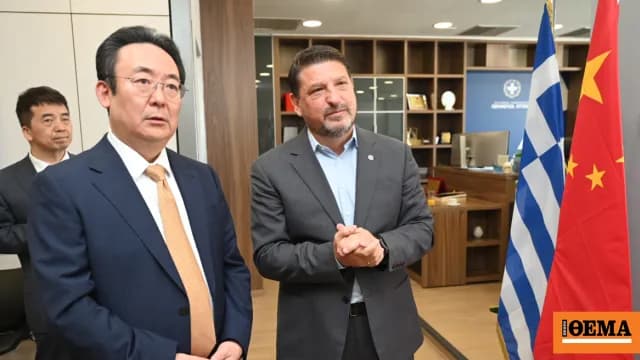 Ο Χαρδαλιάς προωθεί τη συνεργασία Αττικής με το Πεκίνο