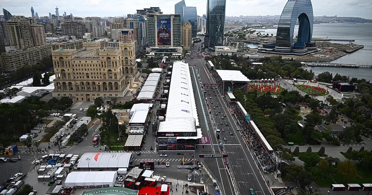 Το Grand Prix Μπακού σηματοδοτεί τον 15ο αγώνα Formula 1