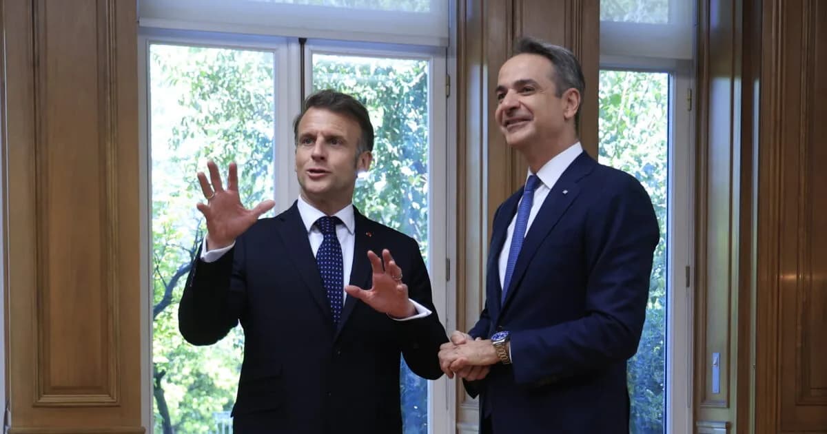 Ο Μητσοτάκης στο Παρίσι για τη Διάσκεψη για το Διάστημα