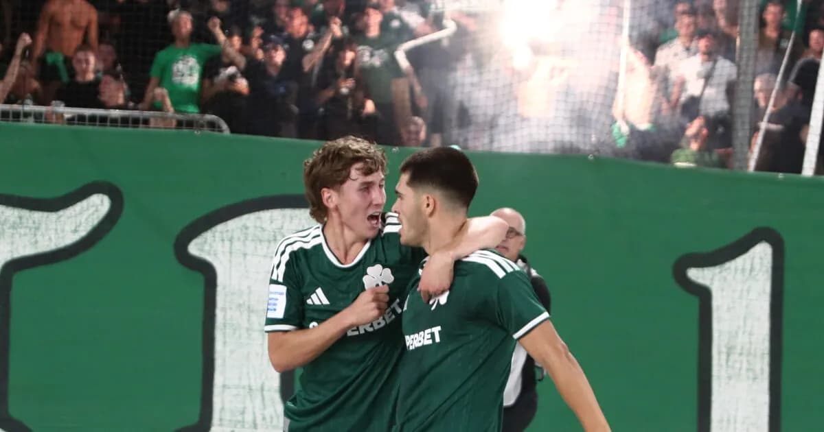 Ο Παναθηναϊκός προηγείται 2-0 του ΠΑΟΚ στο ντέρμπι