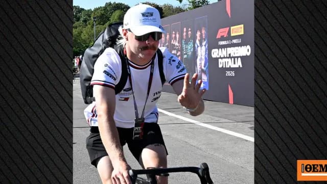Ο Μπότας πήγε με ποδήλατο στο Grand Prix της Σιγκαπούρης