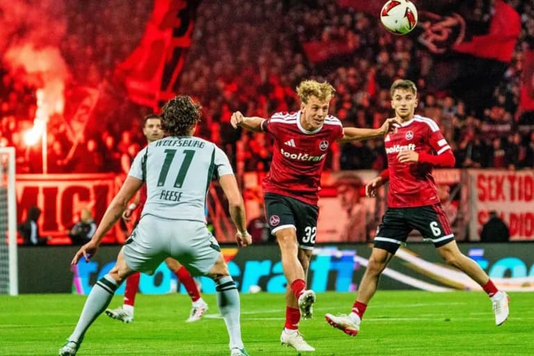 Νυρεμβέργη Βόλφσμπουργκ 4-4: Σκόραρε ο Μασούρας