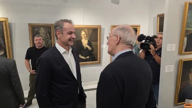 Μητσοτάκης στα Χανιά: Σφραγίδα ο Μίνωας Ζομπανάκης