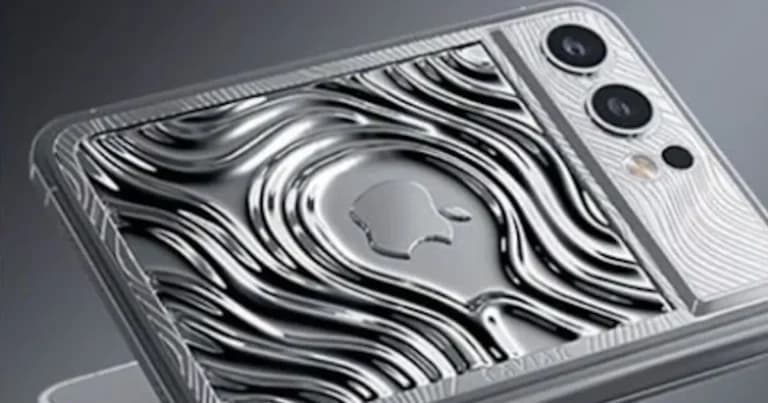 Caviar: Ασημένιο iPhone Duo Liquid Metal 21.000 δολάρια