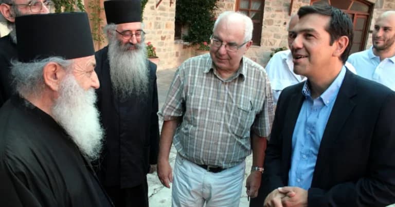 Ο Τσίπρας επέστρεψε στο Άγιον Όρος μετά από 12 χρόνια