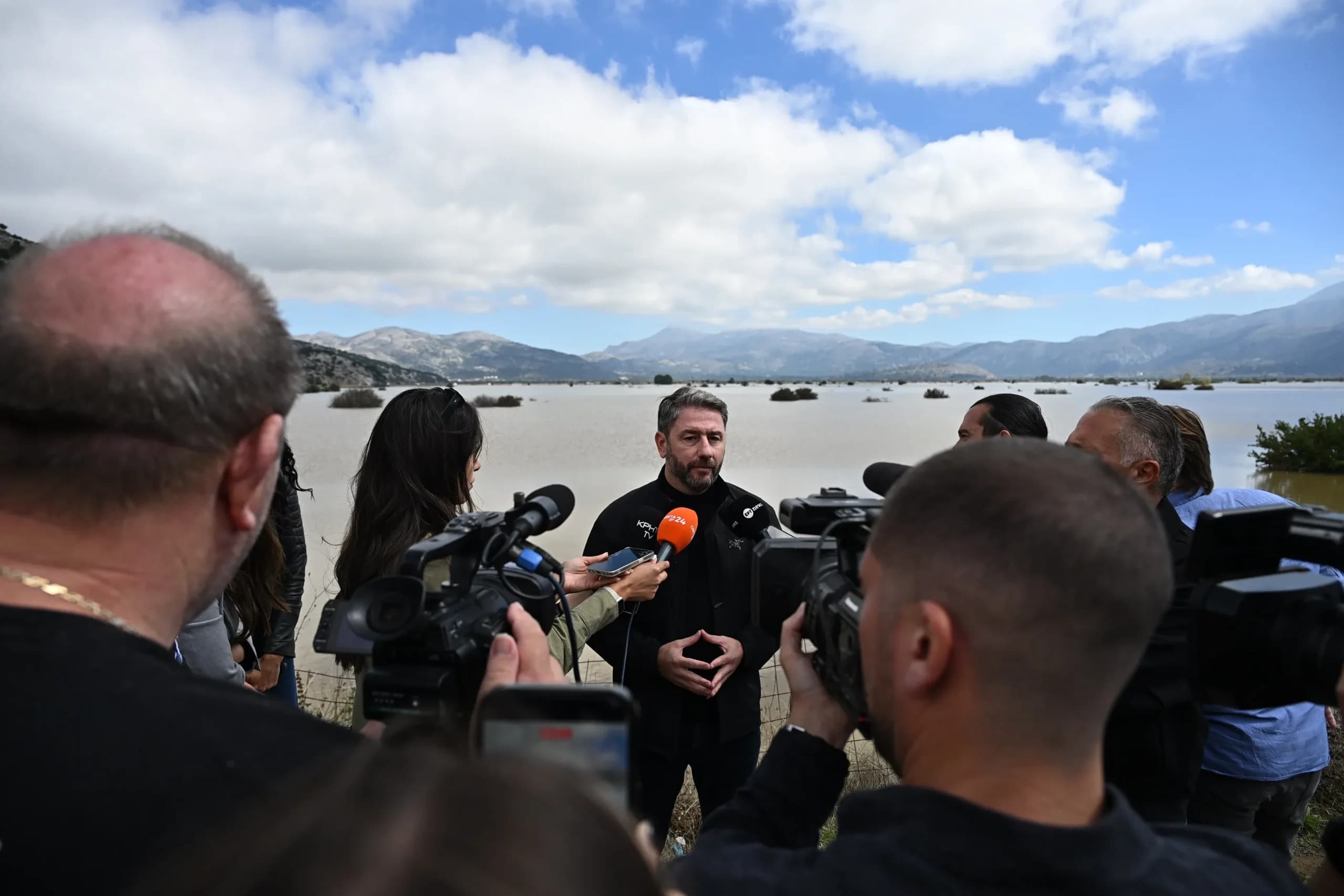 Ανδρουλάκης: Αυτοψία στο Οροπέδιο Λασιθίου για τις ζημιές