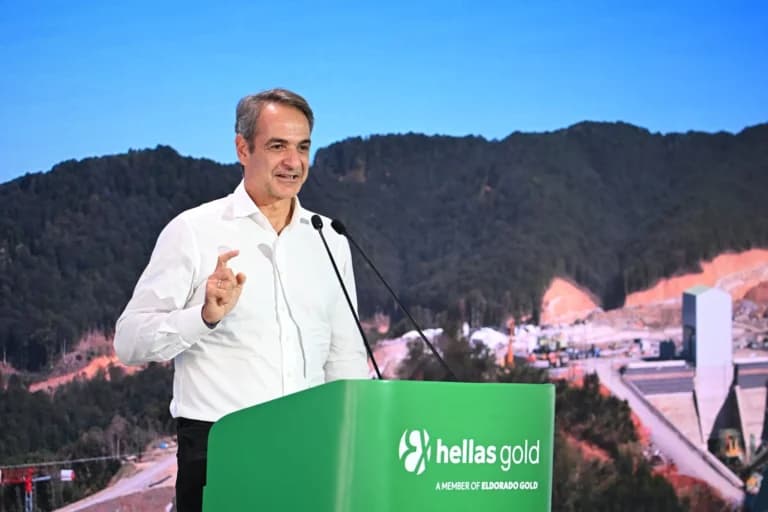 Μητσοτάκης στις Σκουριές: «Η Ελλάδα ανοιχτή σε επενδύσεις»