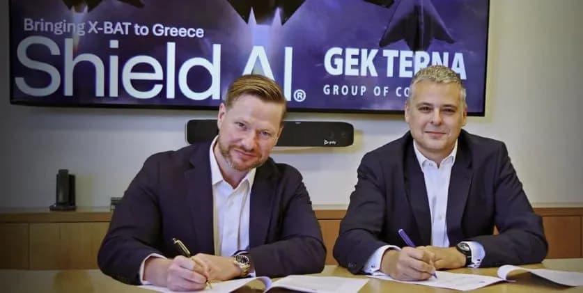 Η ΓΕΚ ΤΕΡΝΑ και η Shield AI φέρνουν το X-BAT στην Ελλάδα