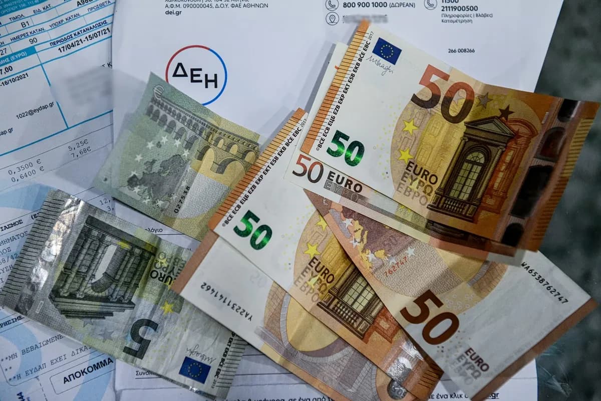 Ξέπλυμα μαύρου χρήματος μέσω λογαριασμών ΔΕΗ