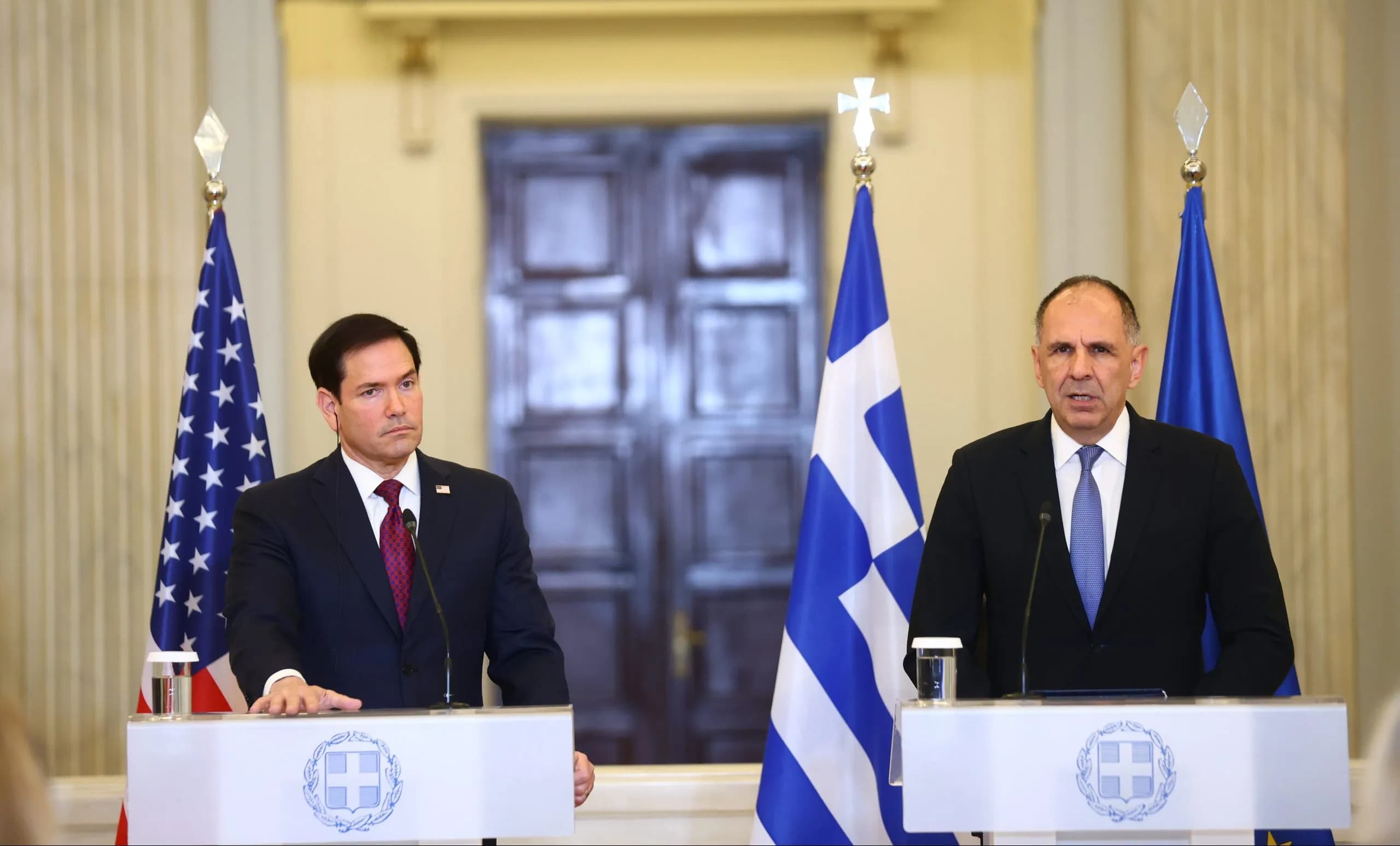 Γεραπετρίτης-Ρούμπιο: Συζήτηση για την τεχνητή νοημοσύνη