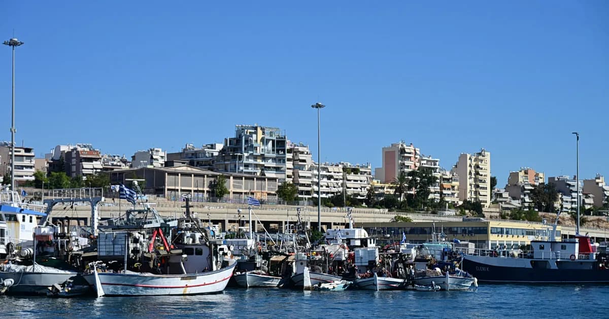 Κινητοποιήσεις αλιέων στον Πειραιά για το πετρέλαιο
