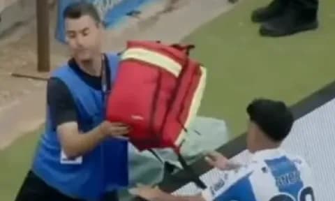 Ο Εσκουδέρο έσωσε φίλαθλο στην Ισπανία με σπριντ