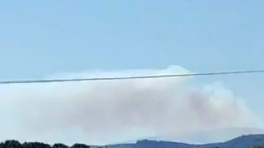 Φωτιά στο Σουφλί: Πέρασε στα ελληνικά σύνορα