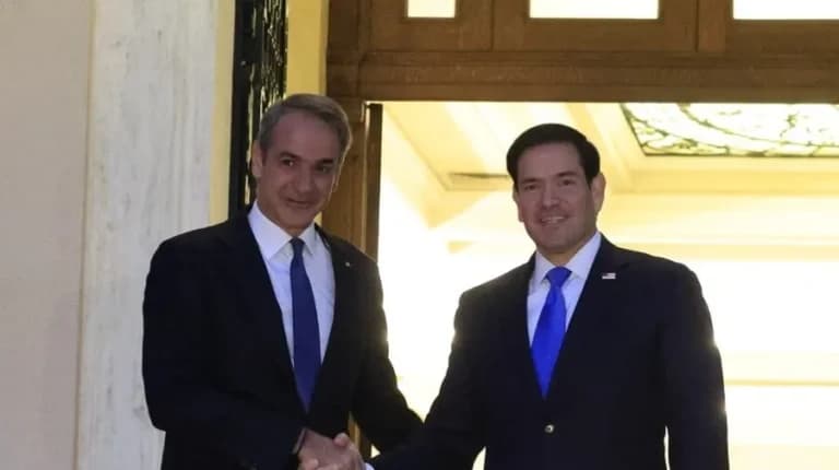 Μητσοτάκης: Θετικό το αποτύπωμα της επίσκεψης Ρούμπιο