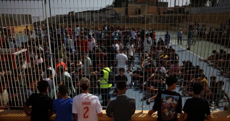 Ισπανία: Εκκαθάριση καταυλισμού μεταναστών στη Θέουτα