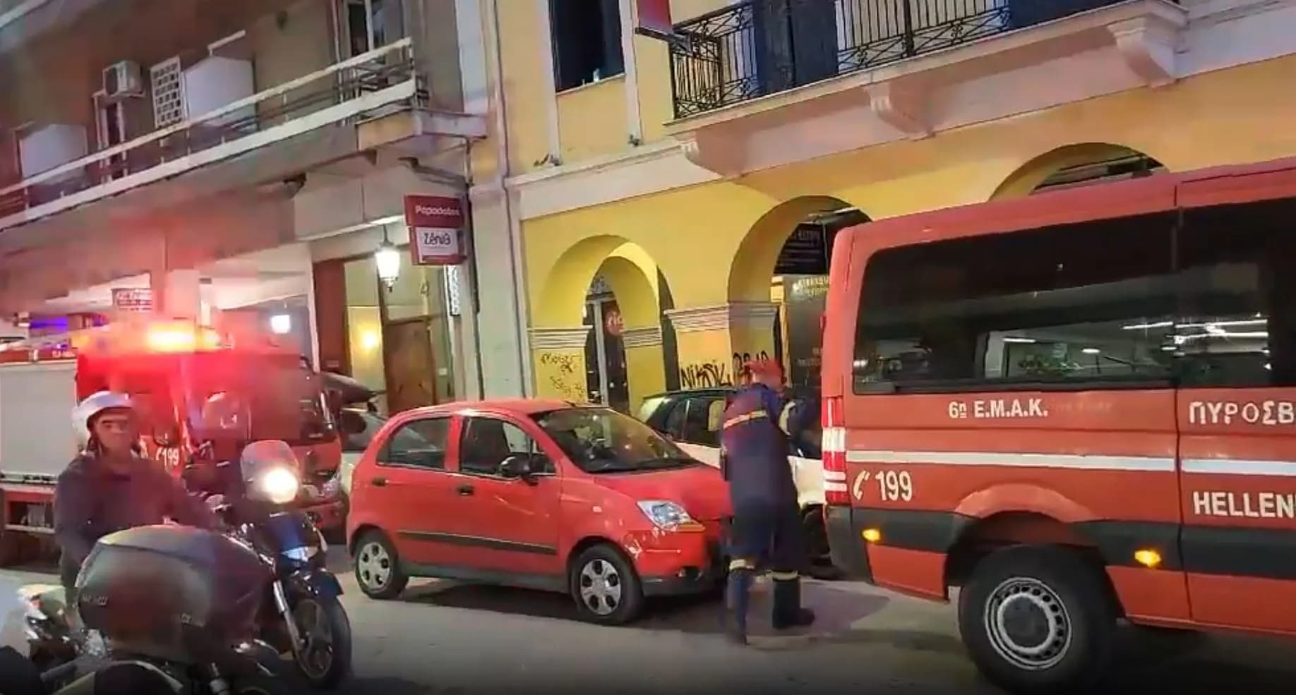 Συναγερμός στην Πάτρα μετά από διαρροή αζώτου σε ιατρείο
