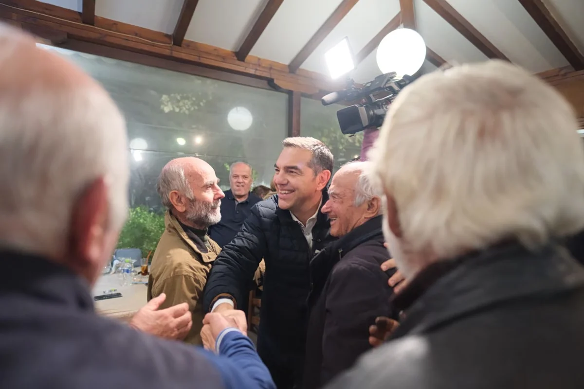 Τσίπρας από την Αγιά: Οι δύο Ελλάδες κάτω από τον ίδιο ήλιο
