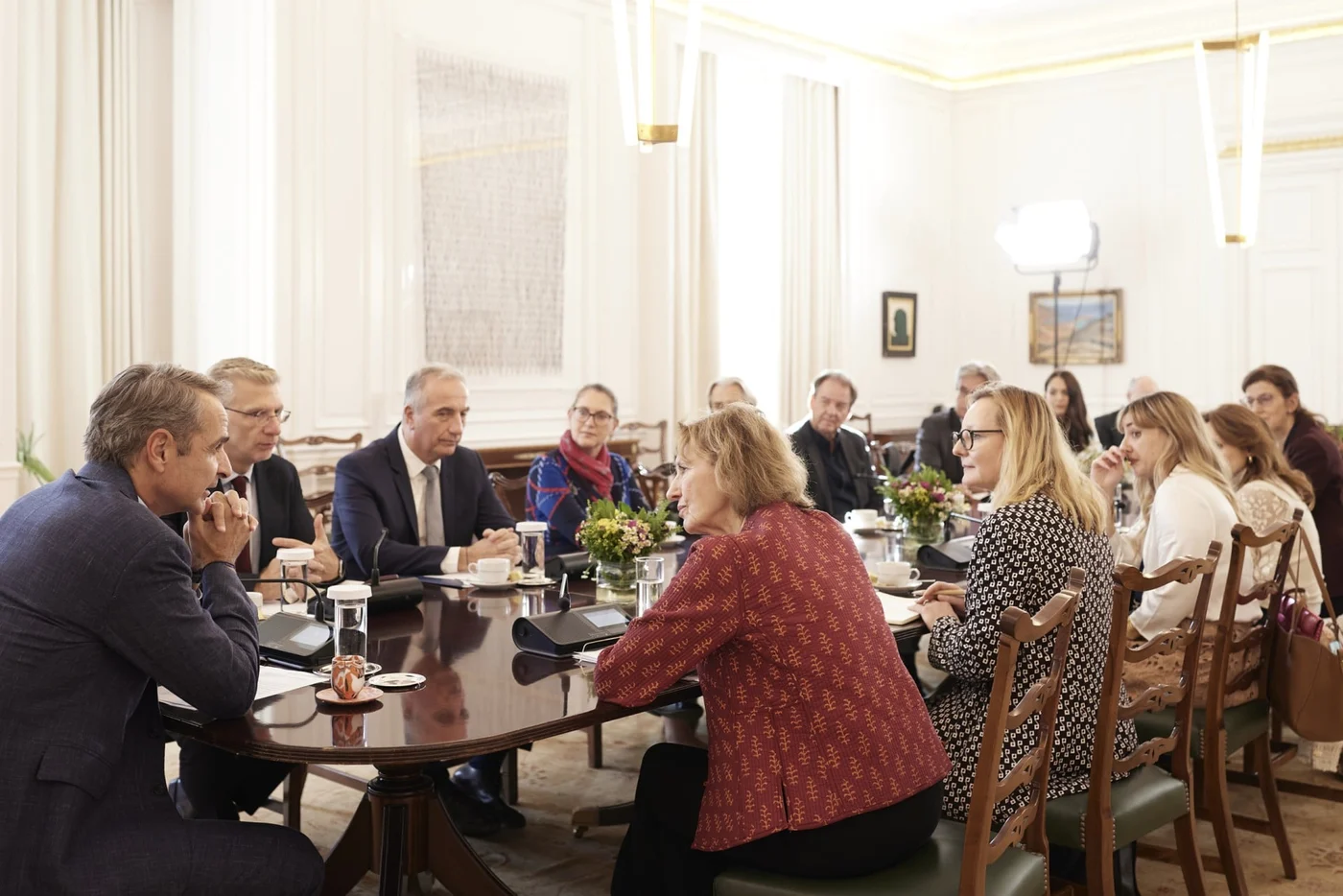 Μητσοτάκης σε Λέπτιν: Το στοίχημα της έρευνας αιχμής