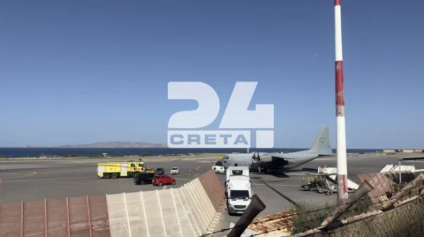 Αναγκαστική προσγείωση σαουδαραβικού C-130 στο Ηράκλειο