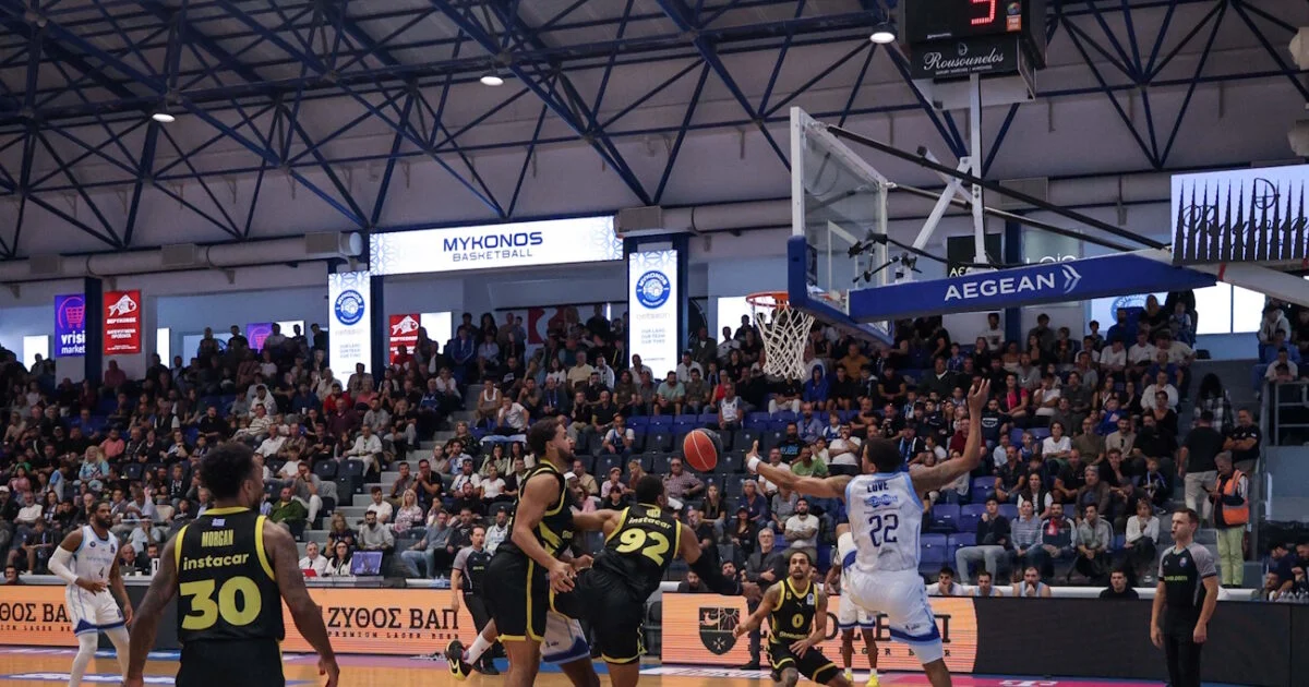 Μύκονος-Άρης 72-88: Ο Λίντελ «καθάρισε» το διπλό στο νησί