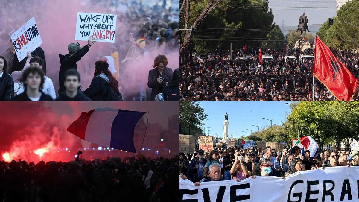 Χίλιες συλλήψεις στη Γαλλία, χάος και στη Βαρκελώνη