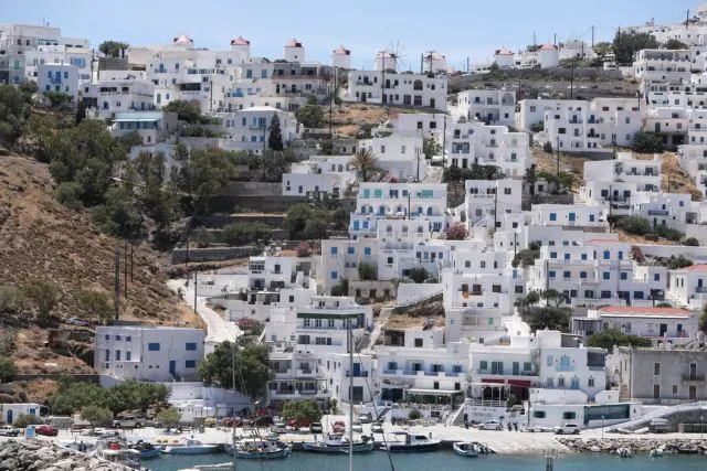 Αστυπάλαια παραδοσιακή αρχιτεκτονική καλοκαίρι τουρισμός