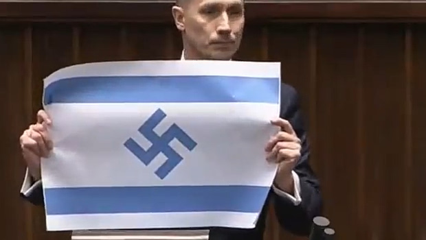 Βουλευτής Πολωνίας Κόνραντ Μπέρκοβιτς κατηγορίες Ισραήλ κοινοβούλιο