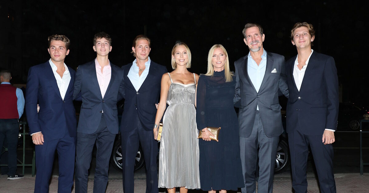 Μαρί Σαντάλ και Παύλος Ντε Γκρες οικογένεια