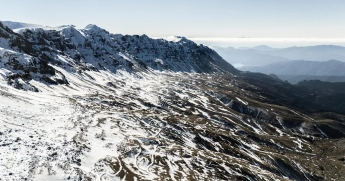 χιονισμένα ελληνικά βουνά κλιματική αλλαγή χιονοκάλυψη