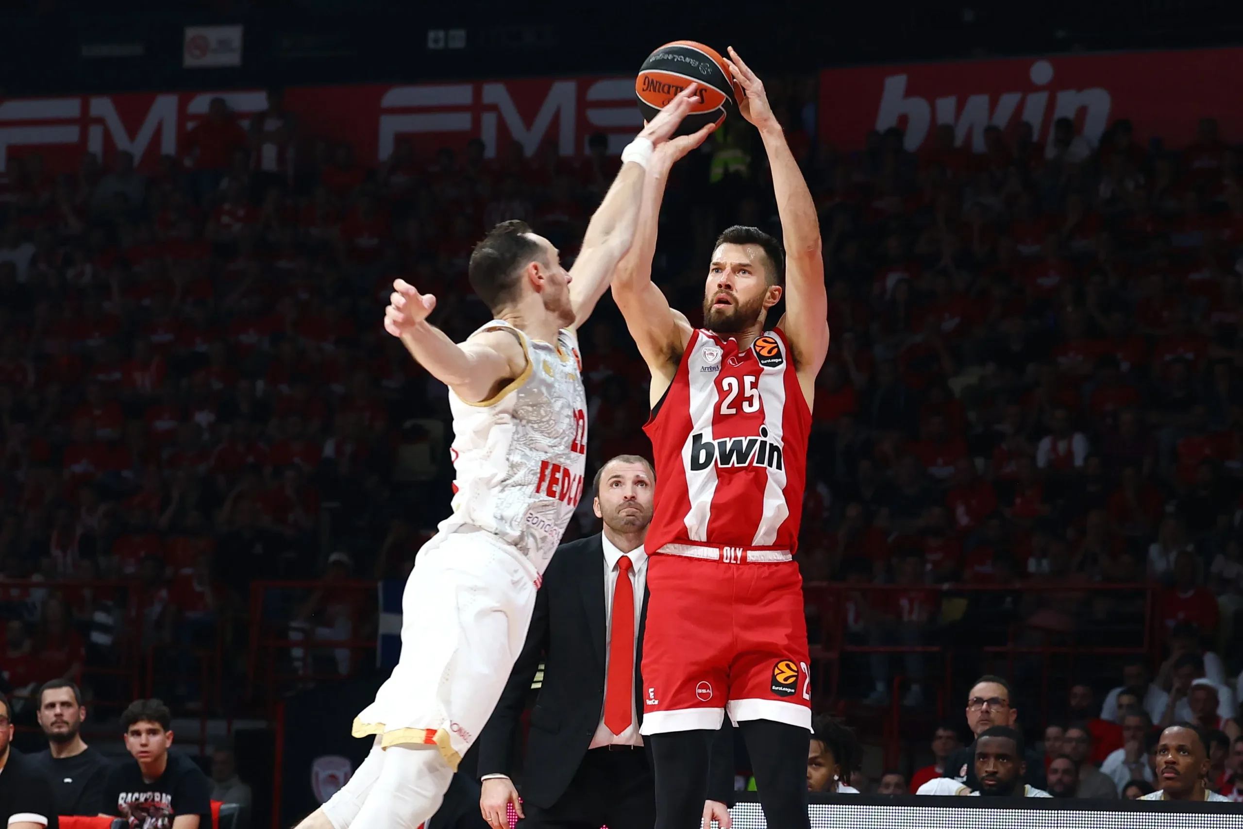 Ολυμπιακός Μονακό Game 2 Euroleague playoffs ΣΕΦ