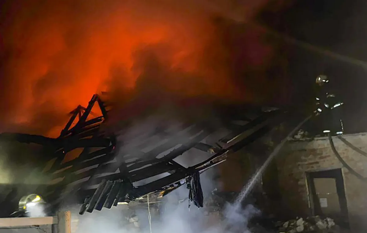 καμένο εκτροφείο σκύλων Νίζνι Νόβγκοροντ Ρωσία