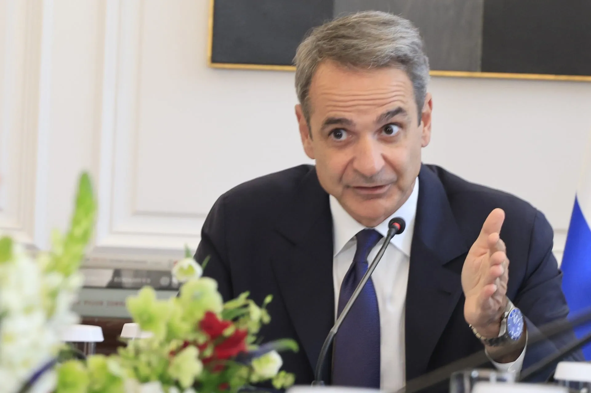 Ο Μητσοτάκης στο Υπουργικό Συμβούλιο για επιτελικό κράτος