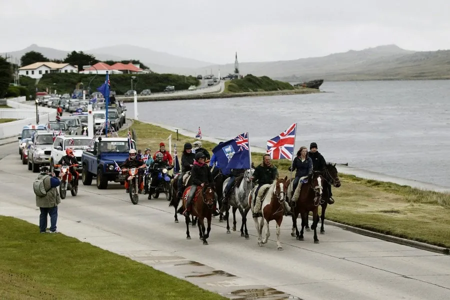 Νησιά Φώκλαντ διπλωματική κρίση ΗΠΑ Βρετανία