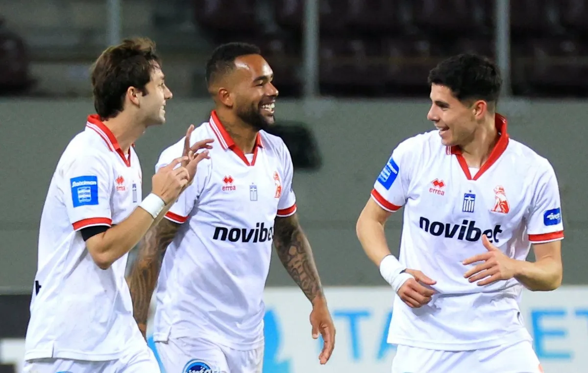 Πανσερραϊκός γκολ νίκη ΑΕΛ πλέι άουτ Super League