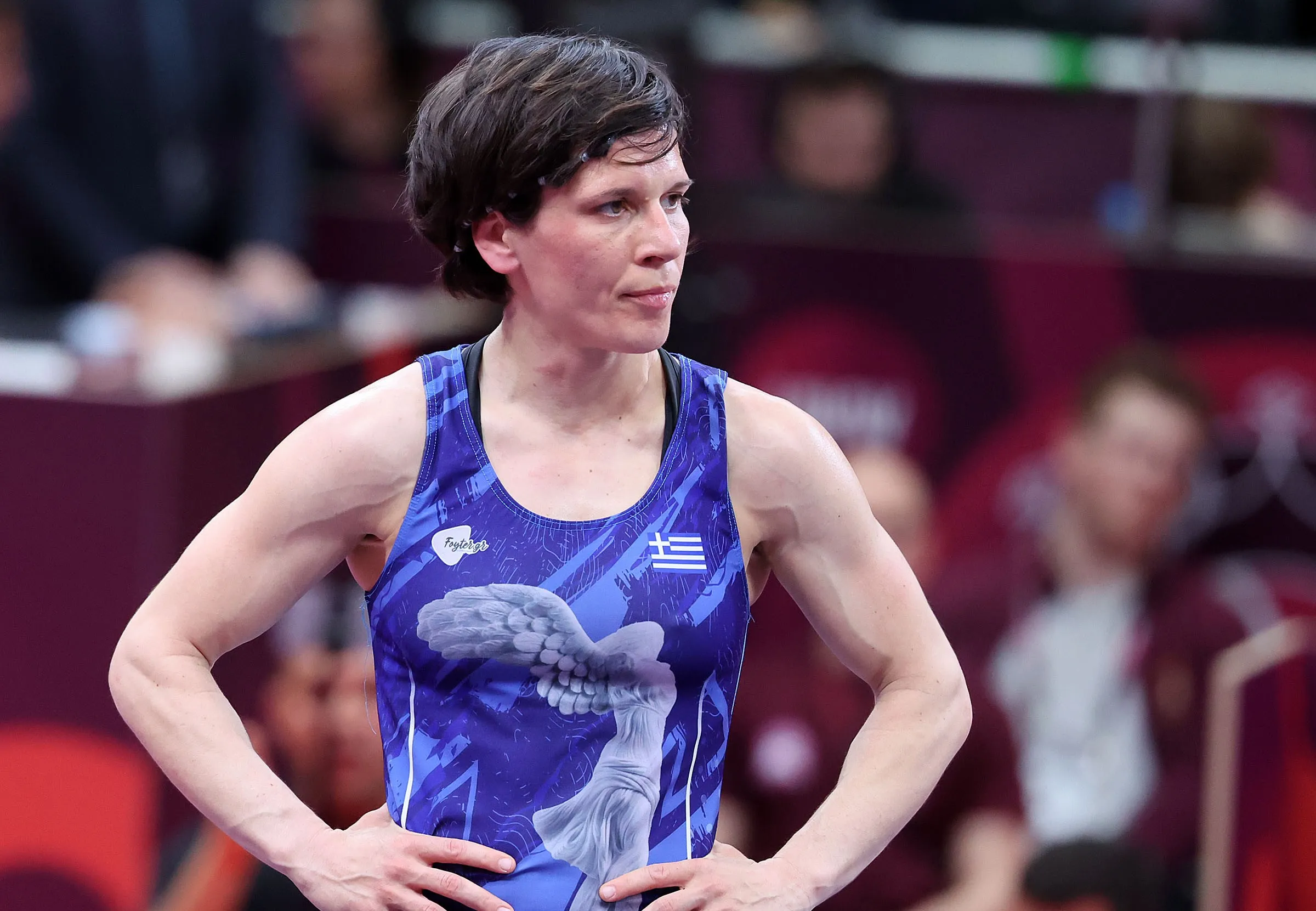 Μαρία Πρεβολαράκη ασημένιο μετάλλιο Ευρωπαϊκό Πάλης Τίρανα