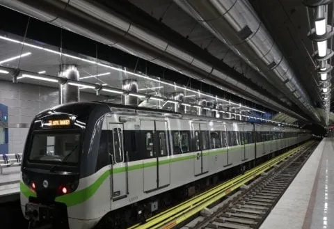 Σταθμός Μετρό Αθήνας Γραμμή 2 εργασίες