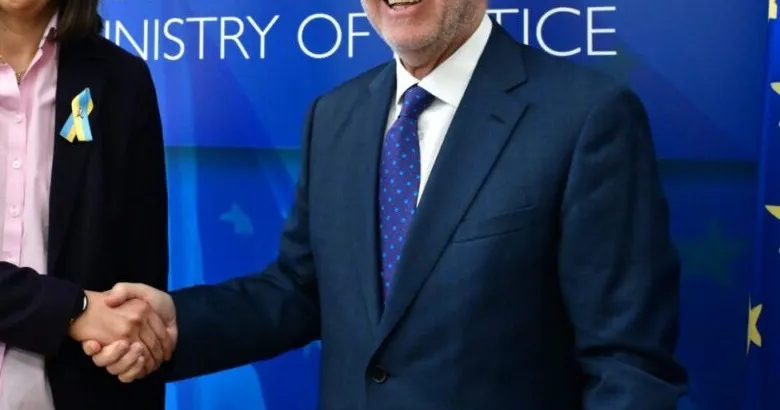 Λάουρα Κοβέσι στο υπουργείο Δικαιοσύνης Αθήνα 2026