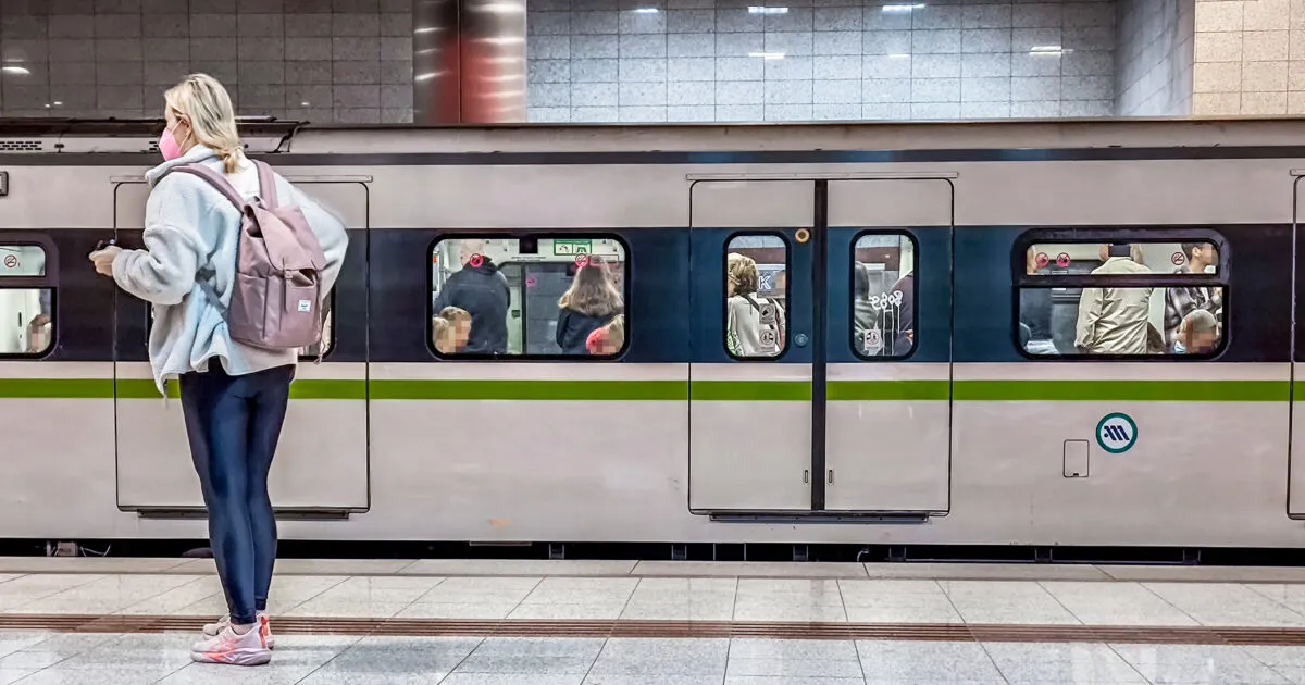 Σταθμός Μετρό Αθήνας Γραμμή 2 εργασίες